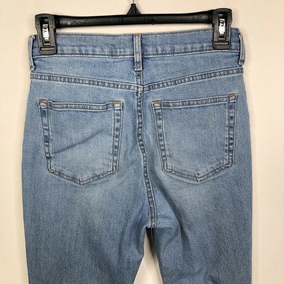 Everlane High Rise Skinny Ankle Blue Jeans Womens Size 27 - Picture 4 of 7